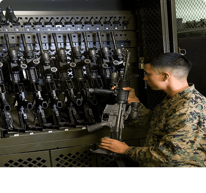 Rifle Cabinets — Overseas Program Support